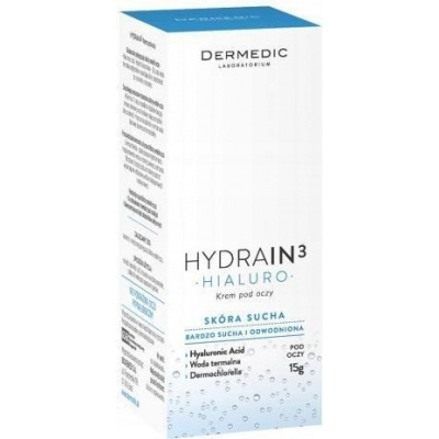 Oční krém Dermedic Hydrain 3 Hialuro 15 ml