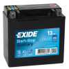 Exide Start-Stop Auxiliary 12V 13Ah 200A, EK131 česká distribuce, připravena k použití