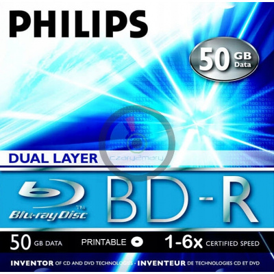 Blu-ray disk Philips BD-R 25 GB 5 ks