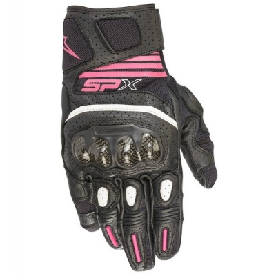 rukavice STELLA SP X AIR CARBON V2, ALPINESTARS (černá/fialová, vel. XS)