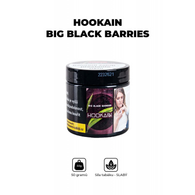 Tabák - Hookain 50g - Big Black Barries
