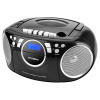 Hyundai - černá Radiomagnetofon Hyundai TRC 788 AU3BS s CD/MP3/USB, černá/stříbrná