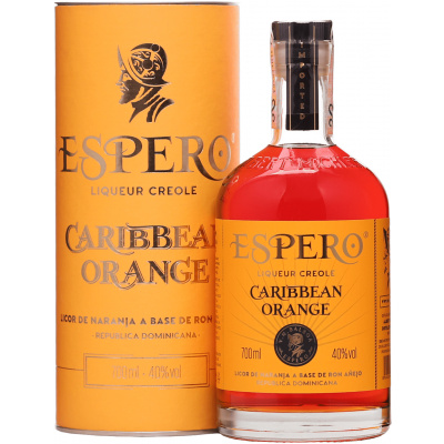Ron Espero Creole Caribbean Orange 40% 0,7l (tuba)