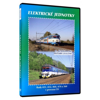 Historie železnic: ELEKTRICKÉ JEDNOTKY: DVD