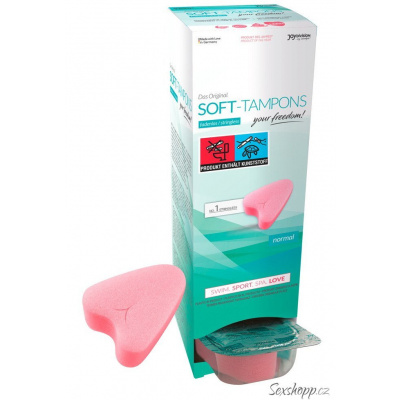 Menstruační houbičky Soft-Tampons NORMAL, 10 ks