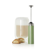 Šlehač na mléko RAPID zelená metalíza - AdHoc (RAPIDO bateriový šlehač na mléčnou pěnu, zelený - AdHoc)