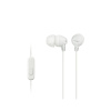 SONY MDR-EX15AP - Sluchátka do uší s mikrofonem - White - MDREX15APW.CE7