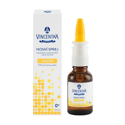 Vincentka Junior nosní sprej 25 ml