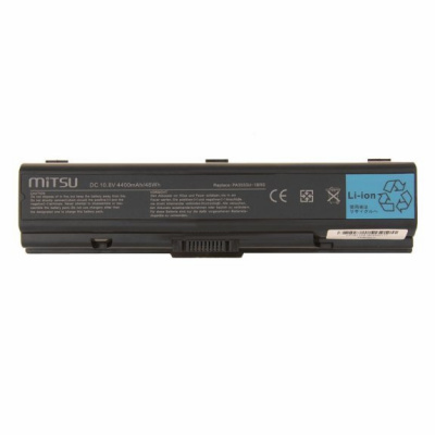 Mitsu kompatibilní baterie Toshiba PA3534U-1BRS 4400 mAh (48 Wh) pro notebooky Toshiba (4400mAh) - možnost vrátit zboží ZDARMA do 30ti dní