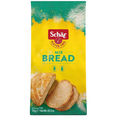 Směs Schar Bread Mix B na pečení chleba bezlepková 1 kg