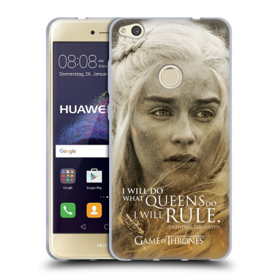 Silikonové pouzdro na mobil Huawei P9 Lite (2017) HEAD CASE Hra o trůny - Daenerys Targaryen (Silikonový kryt či obal na mobilní telefon s licencovaným motivem Hra o trůny - Game Of Thrones pro Huawei