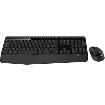 Sada klávesnice+myš Logitech Wireless Combo MK345 CZ/SK