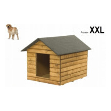 Dřevěná zateplená bouda pro psa XXL