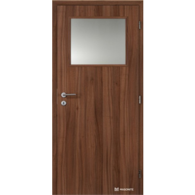 DOORNITE Vnitřní dveře 90 cm Masonite sklo 1/3 laminované