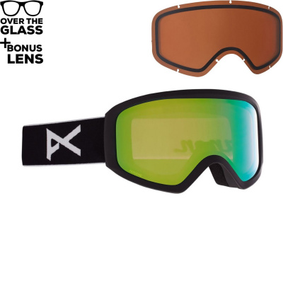 Snowboardové brýle Anon Insight black | perceive variable green+amber 23 - Odesíláme do 24 hodin
