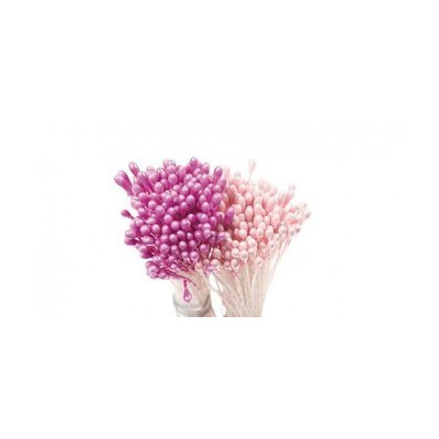 Perleťové pestíky - růžové - Decora