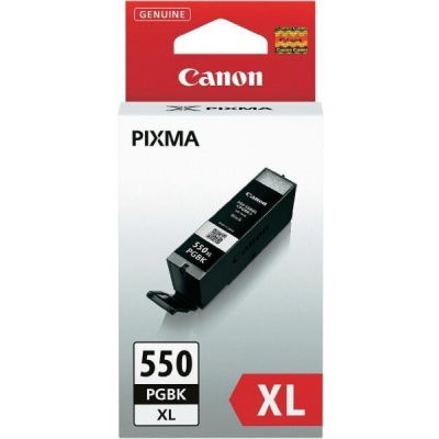 Inkoustová náplň Canon PGI-550XL PGBK, 500 stran originální - černá (6431B001)