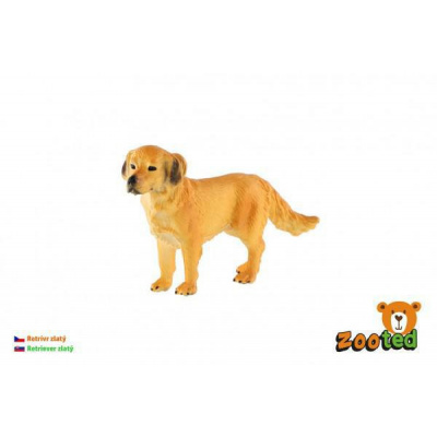 ZOOted Retrívr zlatý - pes domácí plast 10 cm