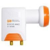 Satelitní konvertor GoSAT GSC-102 Twin LNB FullHD