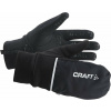 Craft Hybrid Weather Black XL Cyklistické rukavice