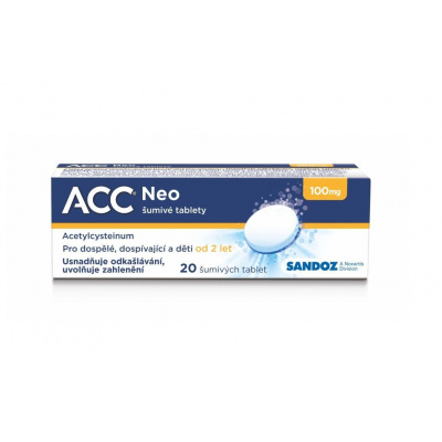 ACC NEO 100 mg 20 šumivých tablet