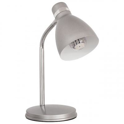 Stolní lampa Kanlux ZARA 07560 stříbrná