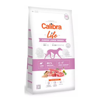 Calibra Dog Life Junior Large Breed Lamb 2x12kg