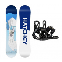 Hatchey Poco Loco dětský snowboard + Beany Kido dětské vázání - 90 cm + XS (EU 25-31)
