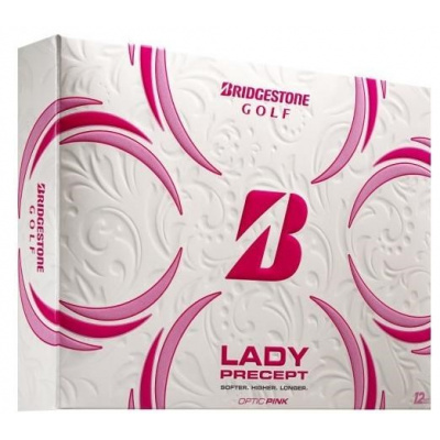 Bridgestone Lady Precept golfové míčky, růžové