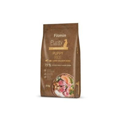 Fitmin dog Purity Rice Puppy Lamb&Salmon 2 kg