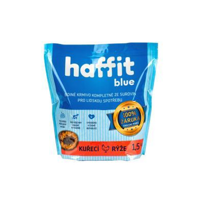 Haffit Blue kuřecí rýže 1,5 kg