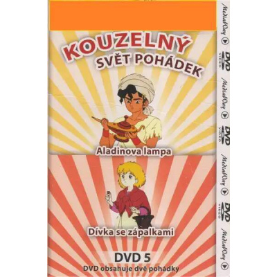 Kouzelný svět pohádek 5 -Aladinova lampa / Dívka se zápalkami - DVD