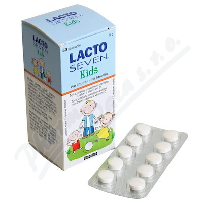 Vitabalans LactoSeven Kids 50 tablet