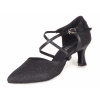 Dámské taneční boty Botan BS-5 černá 6,5 cm Flare Velikost: 36