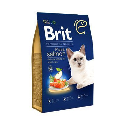 VAFO Praha s.r.o. Brit Premium Cat by Nature Adult Salmon 8kg