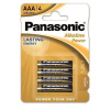 Baterie "Alkaline power", AAA 4 ks, PANASONIC