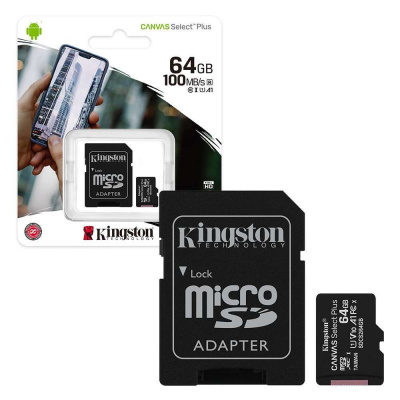 Kingston Canvas Select Plus microSDXC 64GB SDCS2/64GB