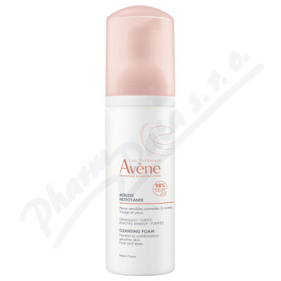 Avène Mousse nettoyante čistící pěna pro normální a smíšenou pleť 150 ml