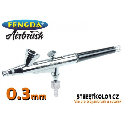 Double-Action Airbrush Fengda BD-135 with Nozzle 0,3 mm