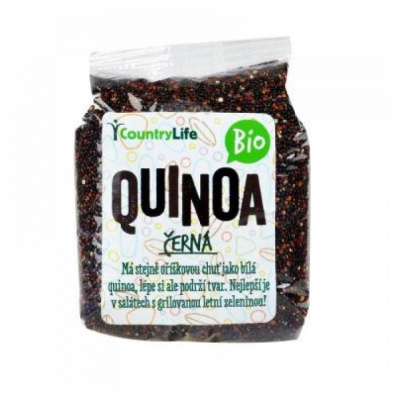 COUNTRY LIFE Quinoa černá BIO 250 g