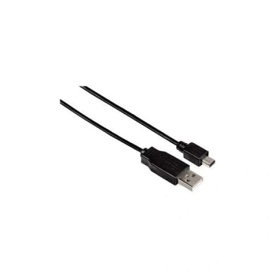 Kabel USB A-miniUSB, 8pin, Panasonic, Nikon UC-E6, Olympus CB-USB7, Minolta USB-2, USB-3, 1,8m, černý