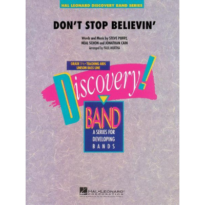 Journey: Don't Stop Believin' (snadné noty pro koncertní orchestr, party, partitura)