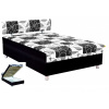 prokond vysoká postel s úložným prostorem Mona 110/140 matrace: luxusní 7 zónová matrace Zeus, rozměr: 110x200cm ve více barvách