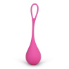 Layla Tulipano Kegel Ball Pink, růžová silikonová venušina kulička 9,5 x 2,5 cm