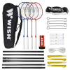 Sada na badminton Wish Alumtec 5566 červeno-modrá