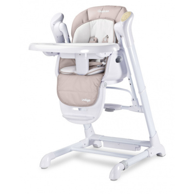 Dětská jídelní židlička 2v1 Caretero Indigo beige