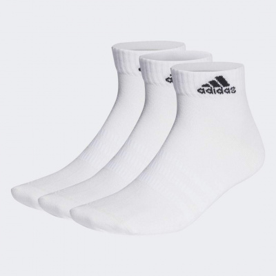Adidas Sportswear | Adidas Sportswear | Ponožky Thin and Light Ankle – 3 páry | White / Black | 34-36 | White / Black | 34-36