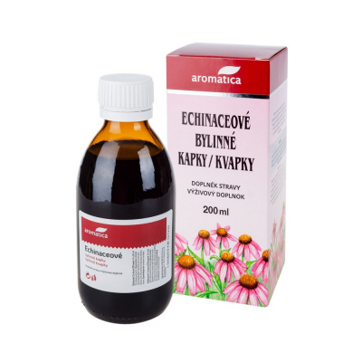 AROMATICA Echinaceové bylinné kapky od 3 let 200ml