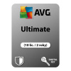 AVG Ultimate , 10 lic. 2 roky, digitální distribuce, ULT20T24ENK-10