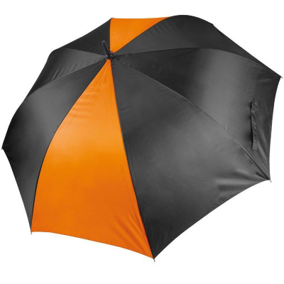 Kimood | KI2008 Velký golfový deštník onesize Black/Orange
